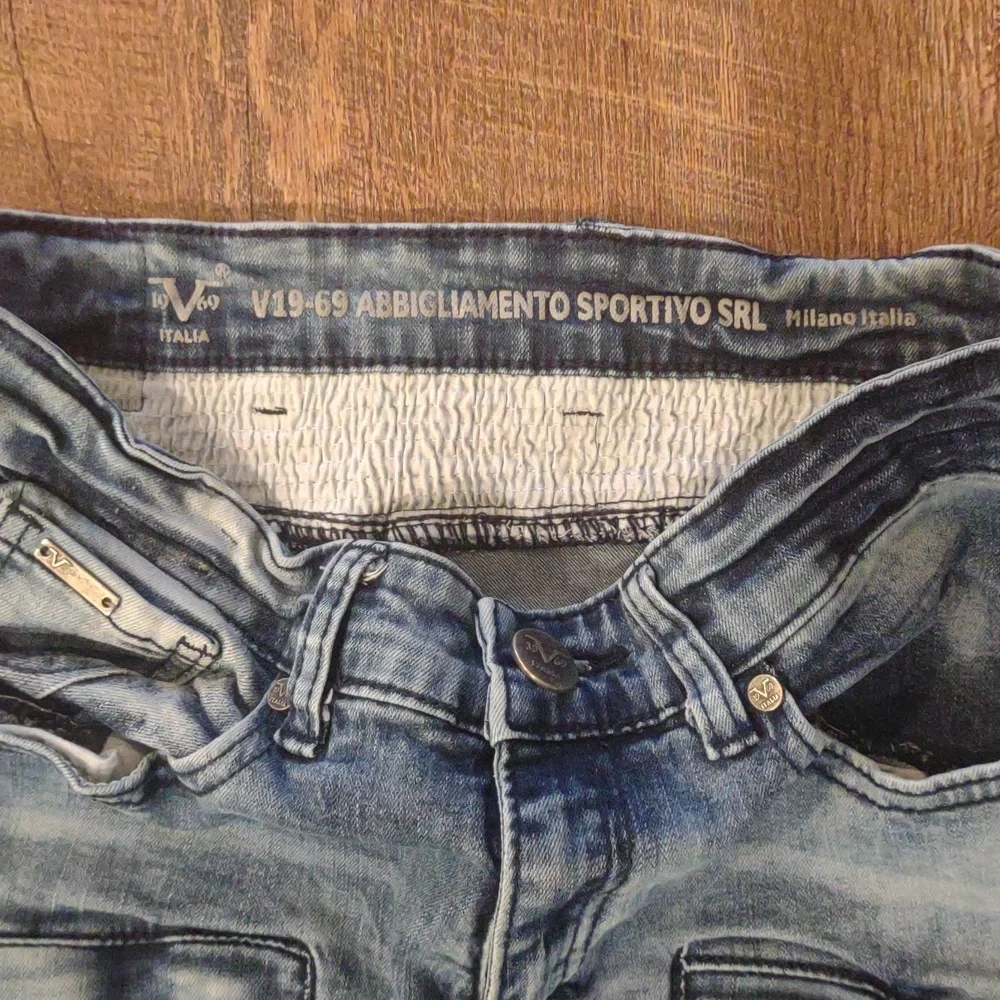 Versace 1969 Womens 28x30 Abbigliamento Sportivo Distressed Stretch Skinny Jeans
